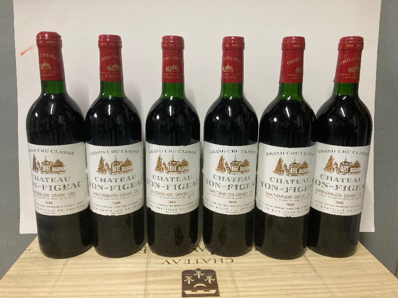 6 x Yon Figeac, Saint-Émilion Grand Cru, 1985