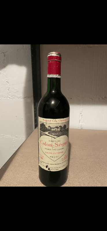 Château Calon-Ségur, Saint-Estèphe, 1986