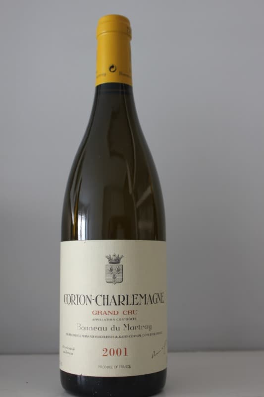 Corton-Charlemagne, Grand Cru, Domaine Bonneau du Martray, 2001