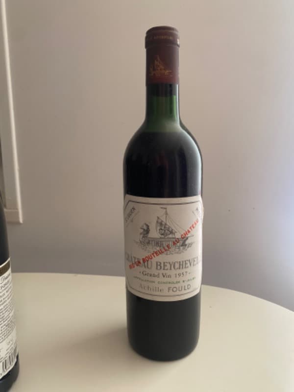 Château Beychevelle, Saint-Julien, 1957