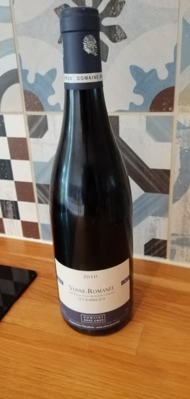 Vosne-Romanée, Les barreaux, Anne gros, 2010