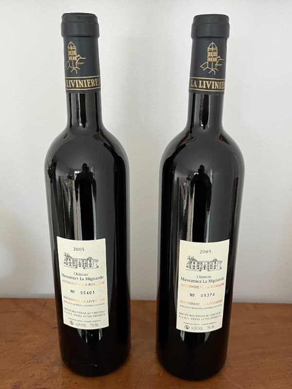 2 x Domus Maximus, Massamier la Mignarde, Minervois-la-Livinière, 2005
