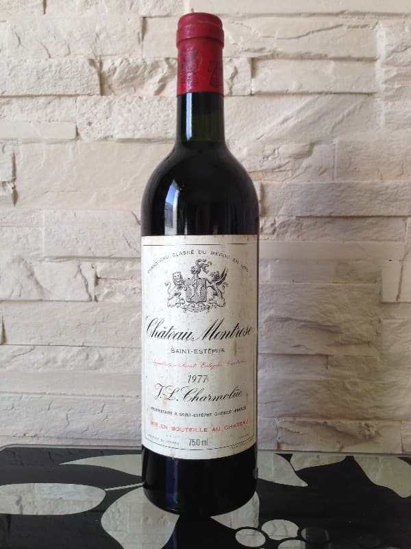 Château Montrose, Saint-Estèphe, 1977