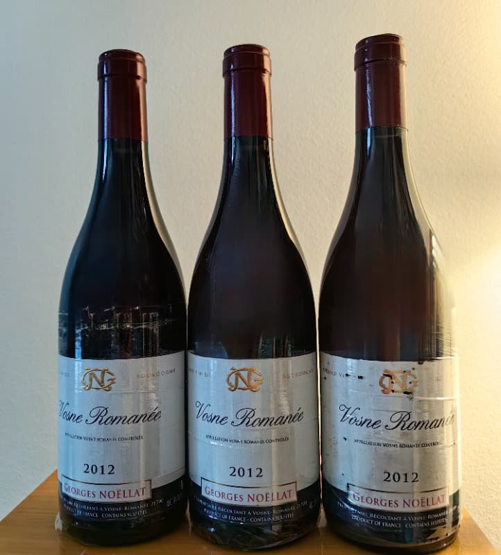 3 x Vosne-Romanée, Domaine Georges Noellat, 2012
