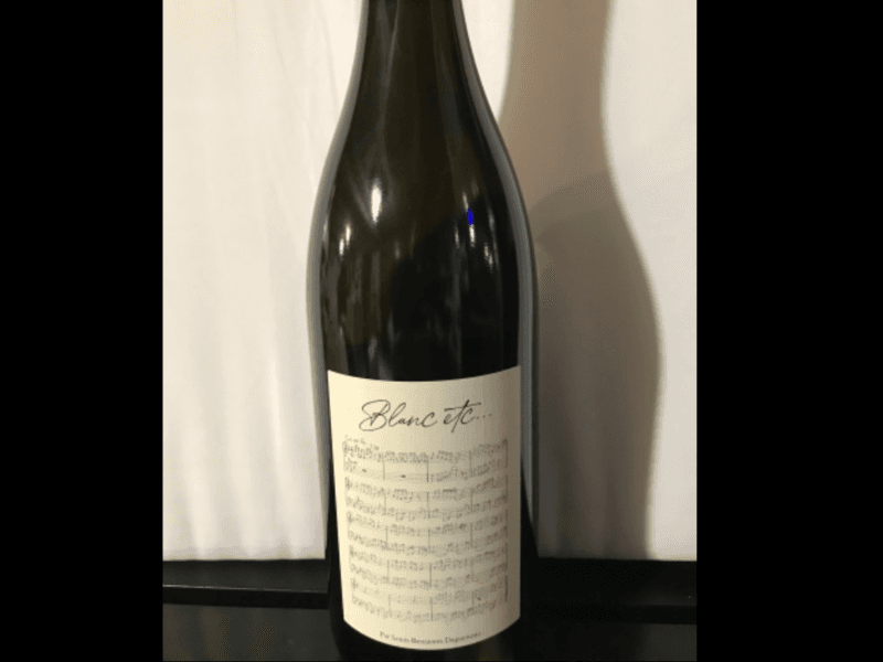 Blanc etc.., Blanc-Fumé de Pouilly, Louis Benjamin Dagueneau, 2019