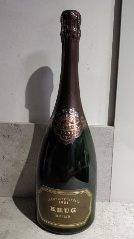 Krug, Champagne, 1981