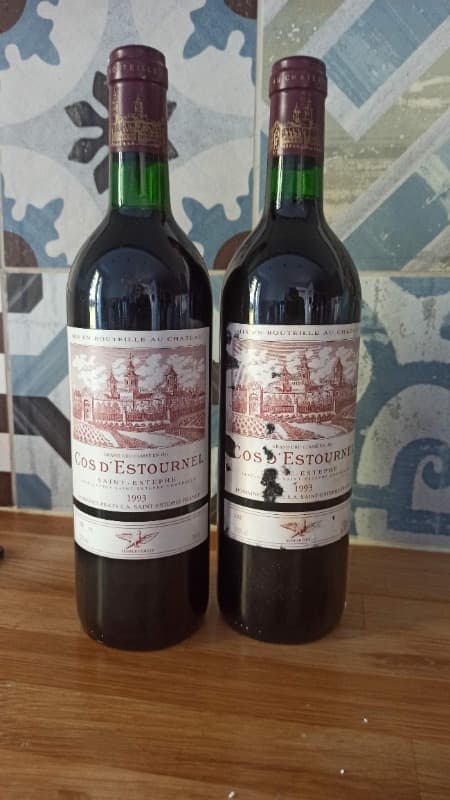 2 x Cos d'estournel, Saint-Estèphe, 1993