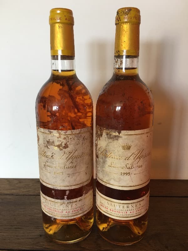 2 x Château d'Yquem, Sauternes, 1995