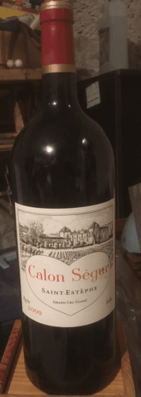 3e cru classé, calon ségur, Saint-Estèphe, 2009 (MAGNUM)