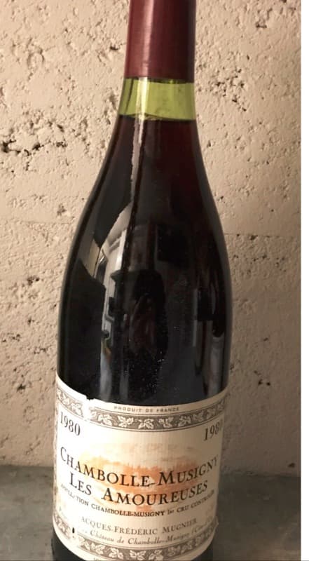 Chambolle-Musigny "Les Amoureuses", Jacques Frederic Mugnier, 1980