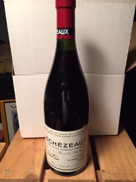 Echézeaux, Grand Cru, Domaine de la Romanée Conti, 1989