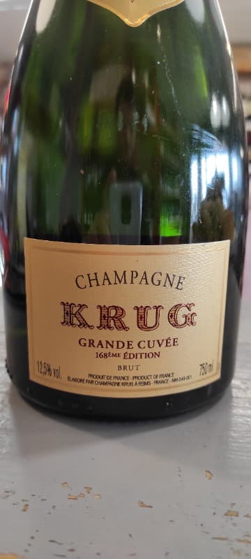 168 ème édition, Krug, Champagne