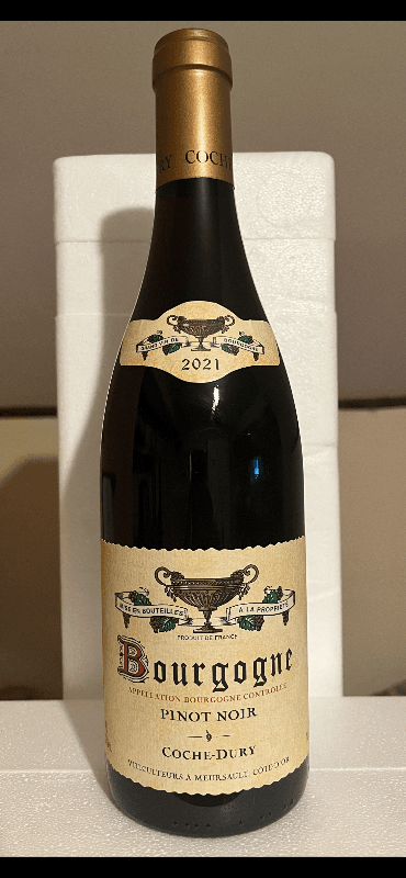 Bourgogne, Pinot Noir, J.F Coche-Dury, 2021