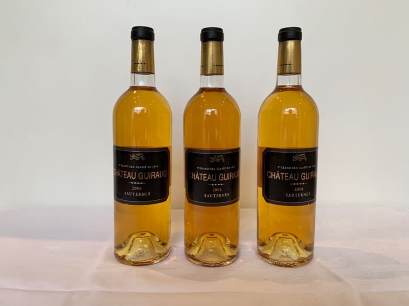3 x Château Guiraud, Sauternes, 2006