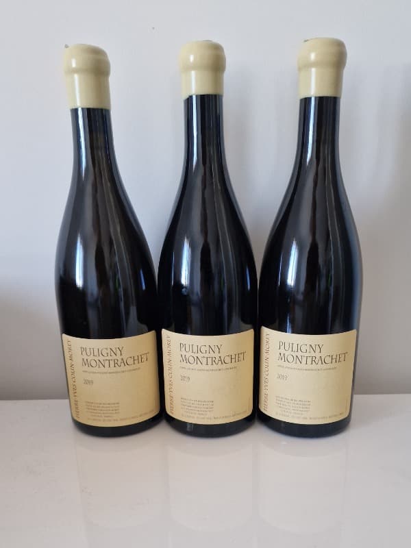 3 x Puligny-Montrachet, Pierre-Yves Colin-Morey, 2019