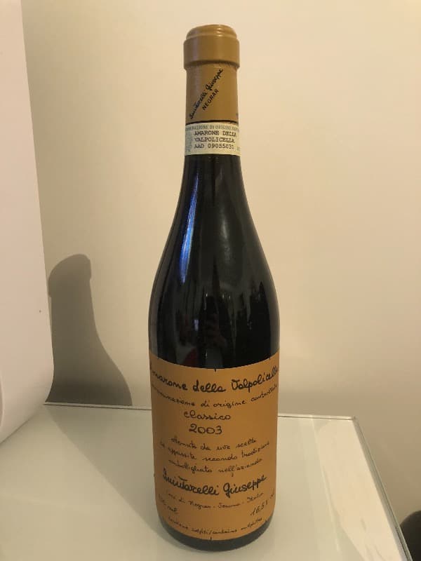 Quintarelli Giuseppe, Amarone della Valpolicella, Classico, 2003