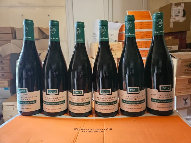 6 x Nuits-Saint-Georges, Clos des Porrets Saint Georges monopole, Henri Gouges, 2012
