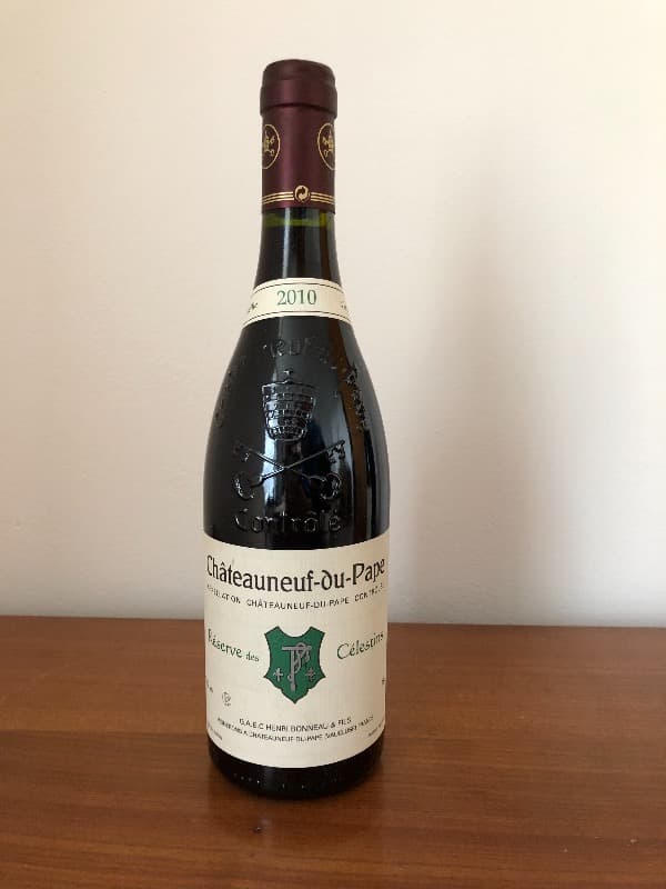Châteauneuf-du-Pape, Réserve des célestins, Bonneau, 2010