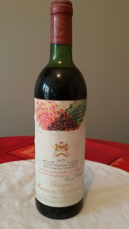 Château Mouton Rothschild, Pauillac, 1979