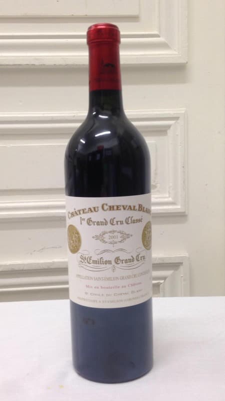 1er GCC "A", Château Cheval Blanc, Saint-Émilion Grand Cru, 2001