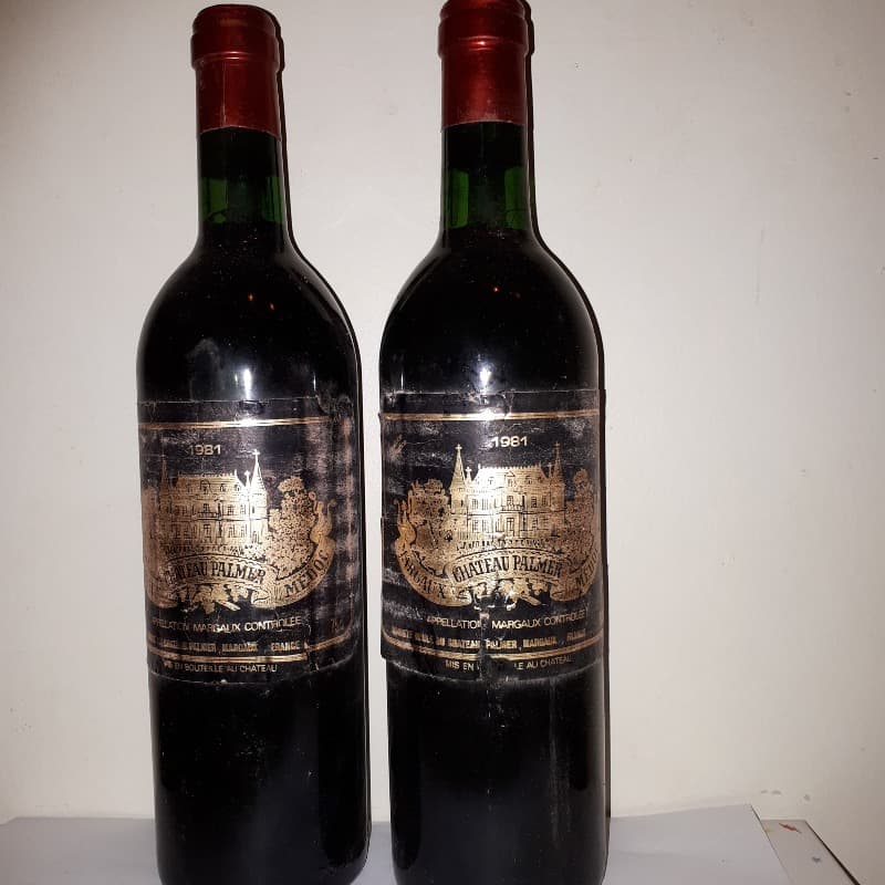 2 x Château Palmer, Margaux, 1981