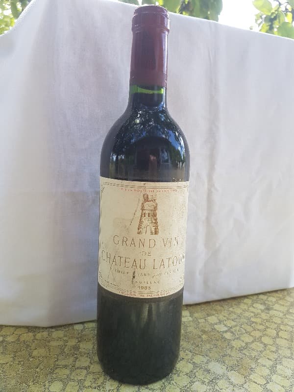 Grand Vin de Château Latour, Pauillac, 1983