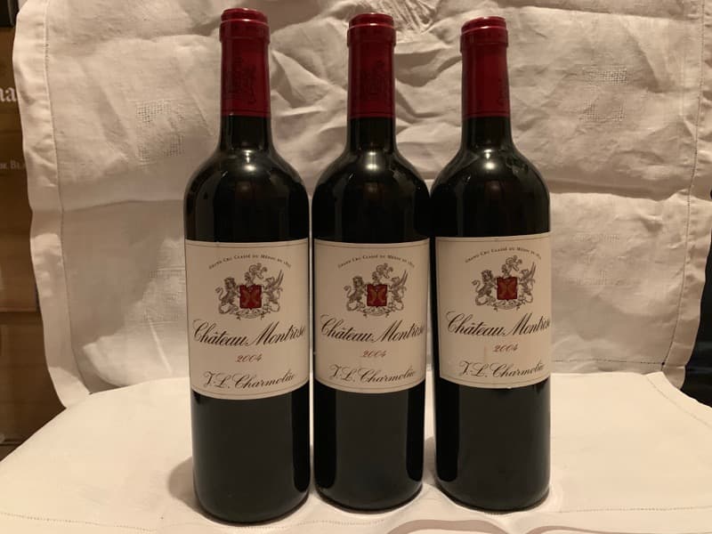 3 x Château Montrose, Saint-Estèphe, 2004