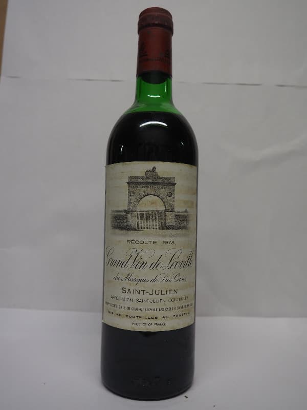 Grand Vin du Château du Marquis de Las Cases, Saint-Julien, 1978