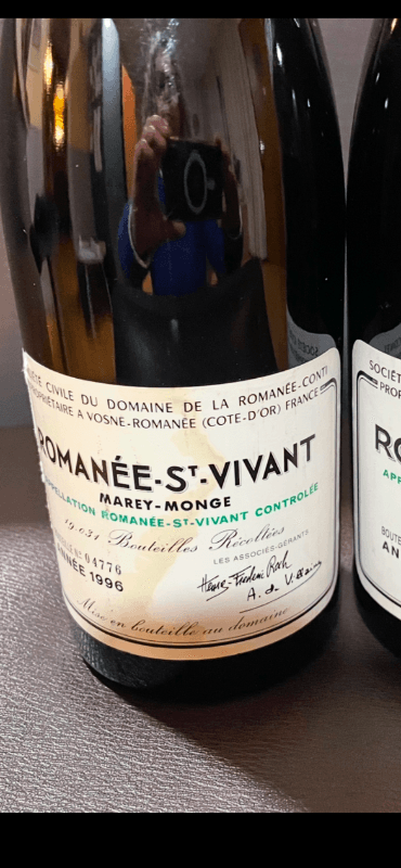 Romanée-Saint-Vivant, Marey Monge, Domaine de la Romanée Conti, 1996