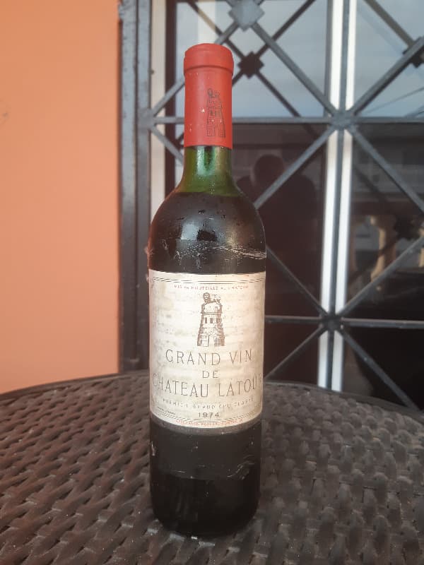 Grand Vin de Château Latour, Pauillac, 1974
