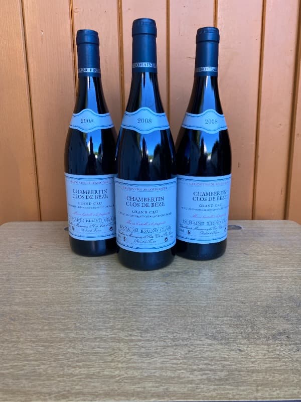 3 x Chambertin-Clos de Bèze, Bruno Clair, 2008