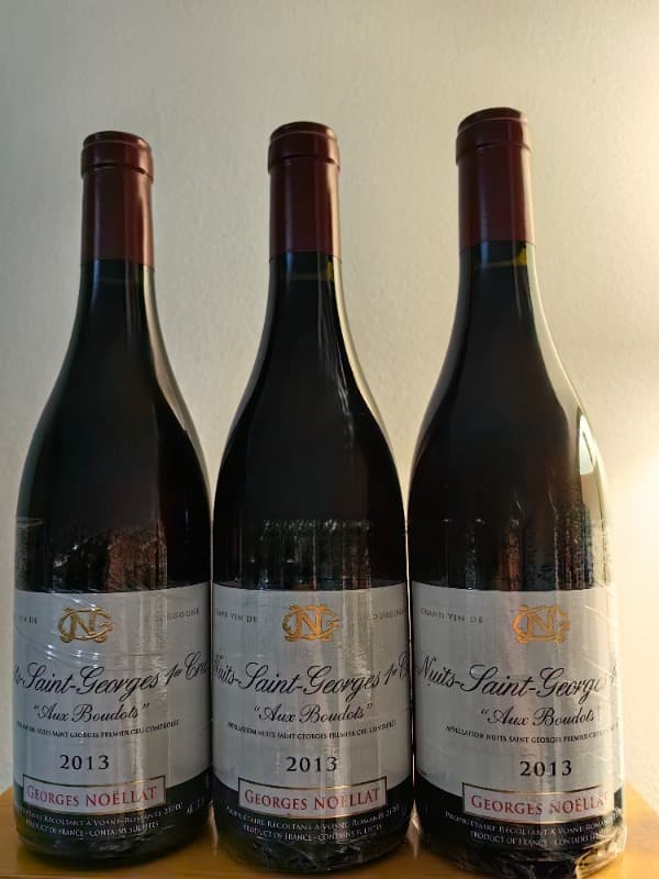 3 x Nuits-Saint-Georges, 1er Cru - Les Boudots, Domaine Georges Noëllat, 2013