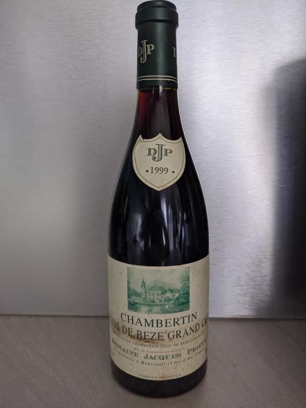Chambertin-Clos de Bèze, Jacques Prieur, 1999