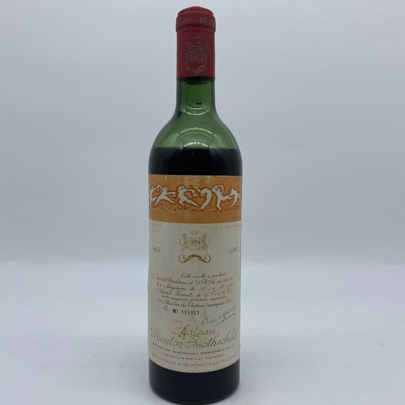château Mouton Rothschild, Pauillac, 1965