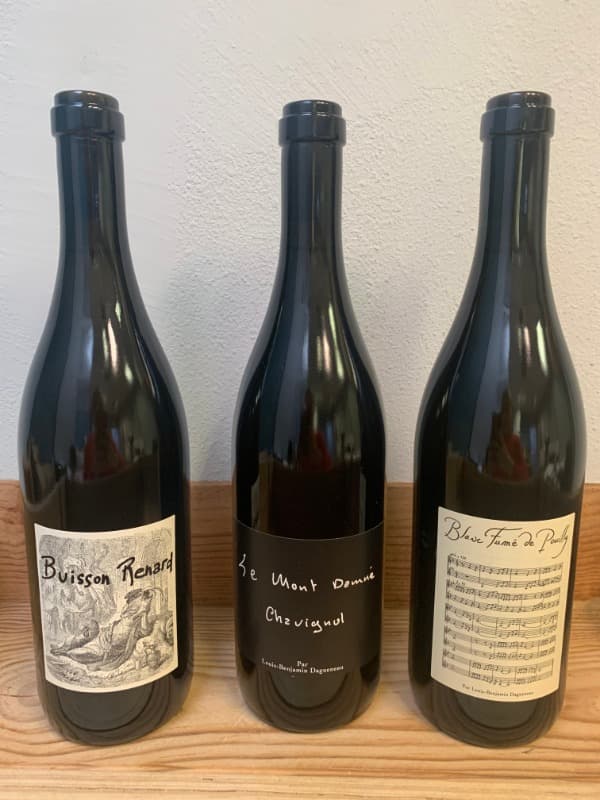 3 x Le mont Damné, Sancerre, D.Dagueneau, 2011, 2 blanc fumé de Pouilly 2011 et 2016