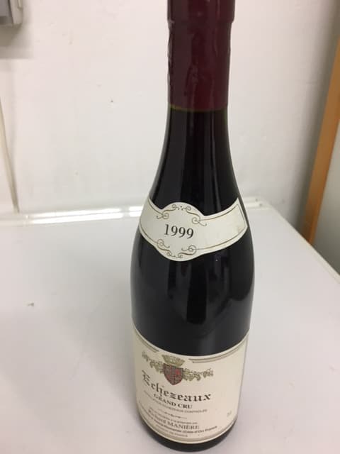 Echézeaux, Grand Cru, Richard Manière, 1999