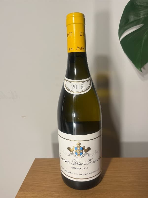 Bienvenues-Bâtard-Montrachet, Leflaive, 2018