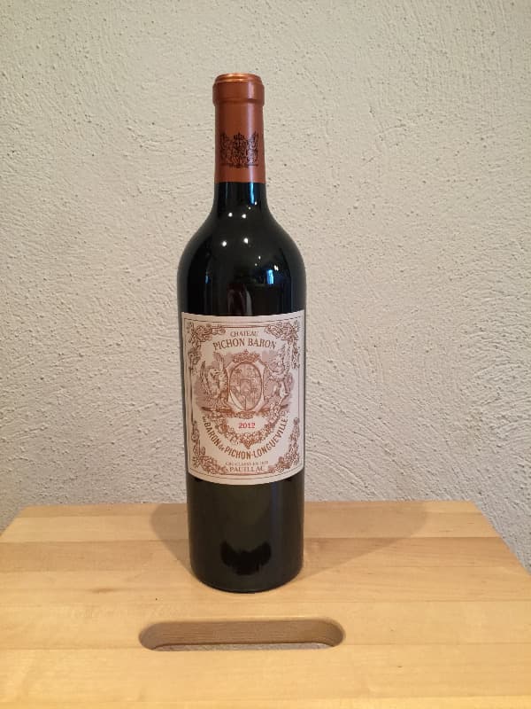 Baron de Pichon Longueville, Château Pichon Baron, Pauillac, 2012