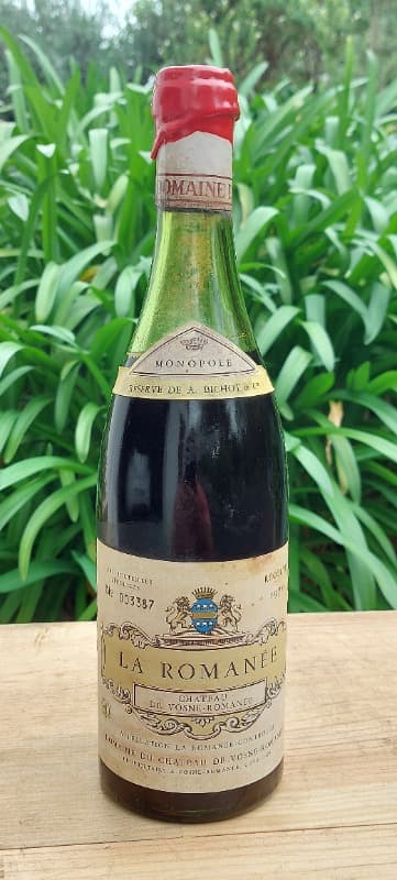 La Romanée, Réserve A.Bichot , Domaine de la Romanée, 1970
