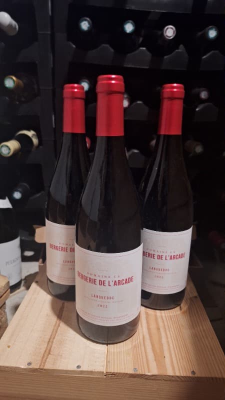 3 x domaine la Bergerie de l'Arcade, Coteaux-du-Languedoc, 2022