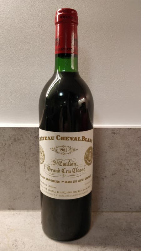 Chateau Cheval Blanc Htier Fourcaud-Laussac, Saint-Émilion, 1982