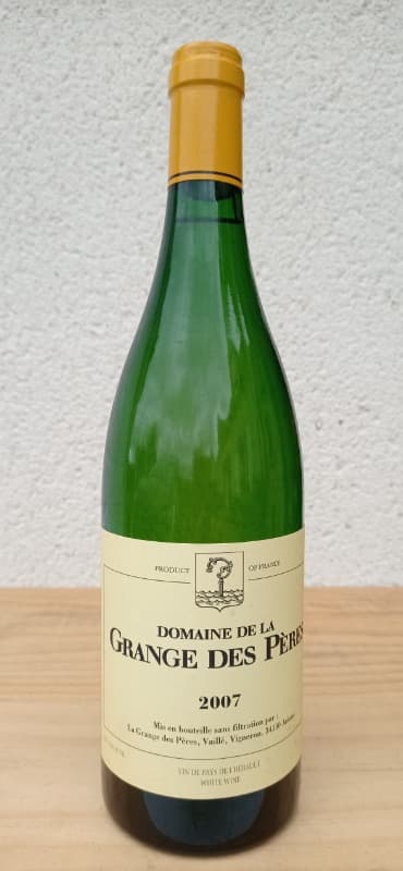 Domaine de la Grange des Pères (Bc/Wh), Vin de Pays de l'Hérault, 2007