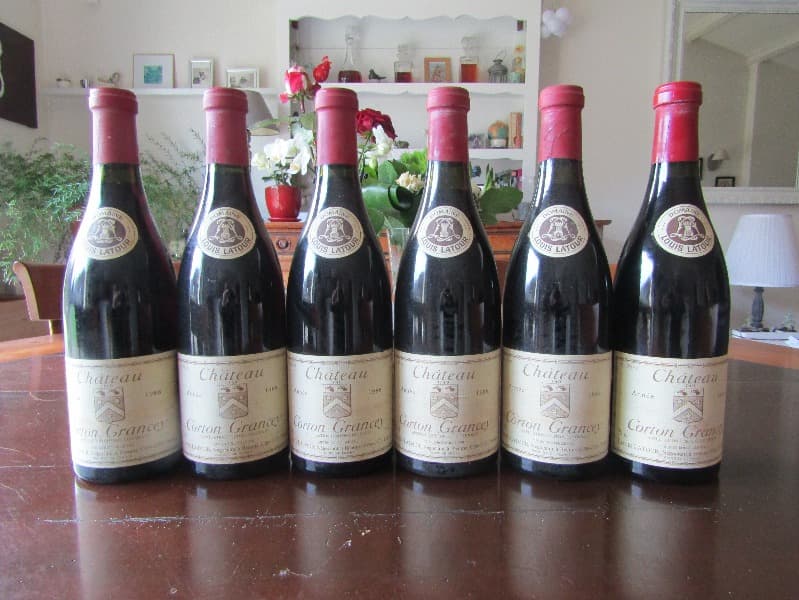 6 x Corton, Château Grancey, Louis Latour, 1988