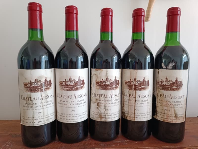 5 x Château Ausone, Saint-Émilion Grand Cru, 1994