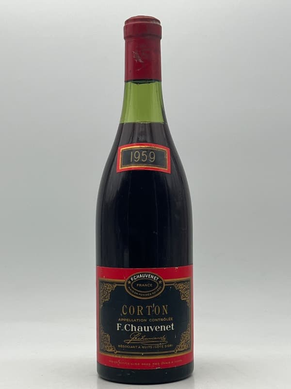 Corton, Grand Cru, domaine F. Chauvenet, 1959
