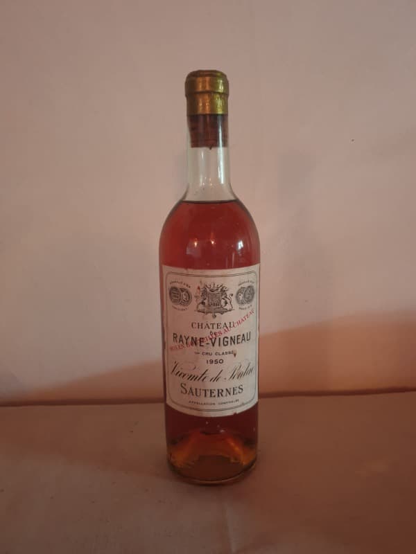 Château de Rayne-Vignaud, Sauternes, 1950