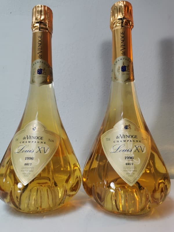 4 x Louis XV brut, De Venoge, Champagne, 1996