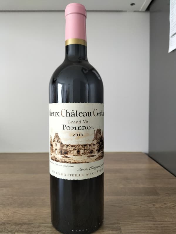 Vieux château Certan, Pomerol, 2013