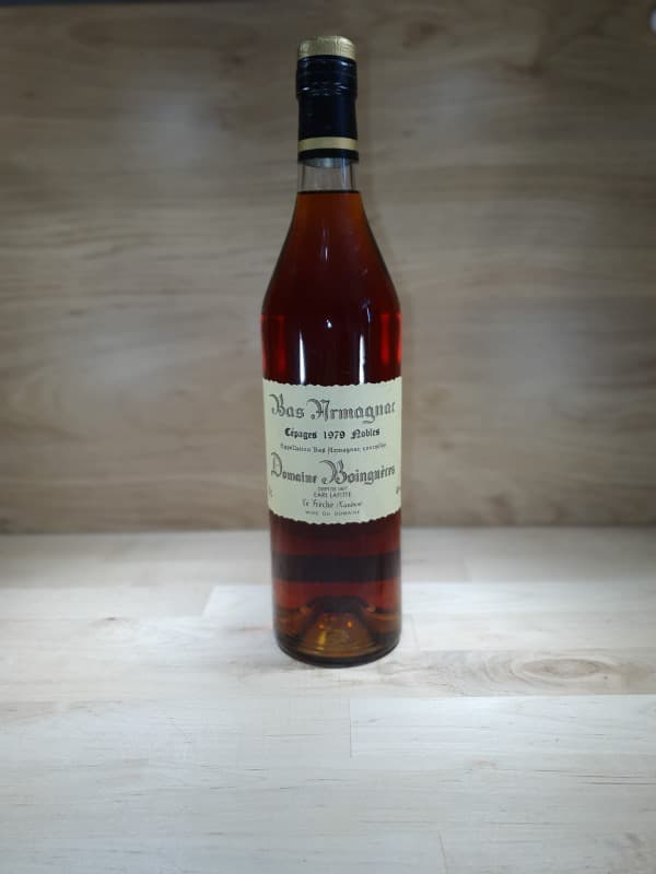 Domaine Boinguères, Bas-Armagnac, 1979