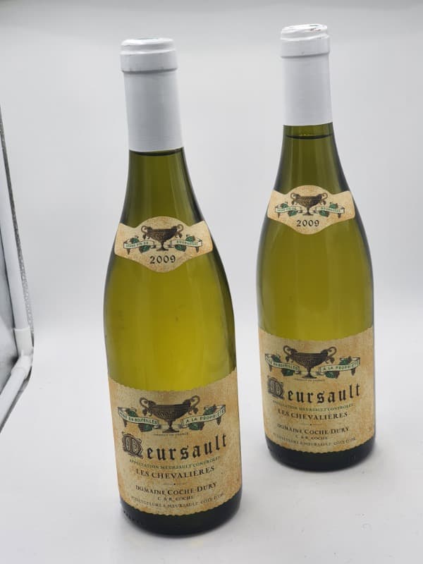 2 x Meursault, Chevalières, Coche Dury, 2009